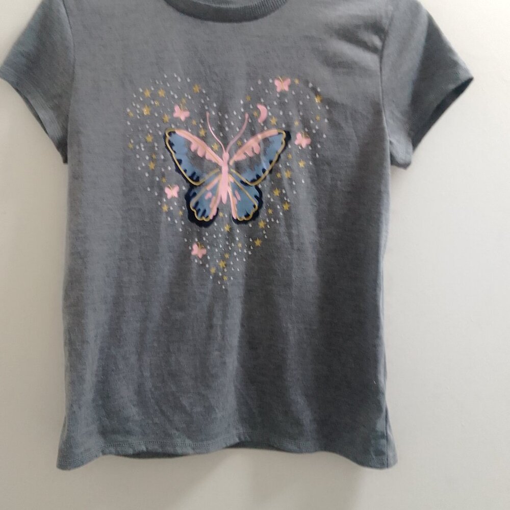 "BCBG Girls", Butterfly,Older Girls, Short Sleeved T-Shirt